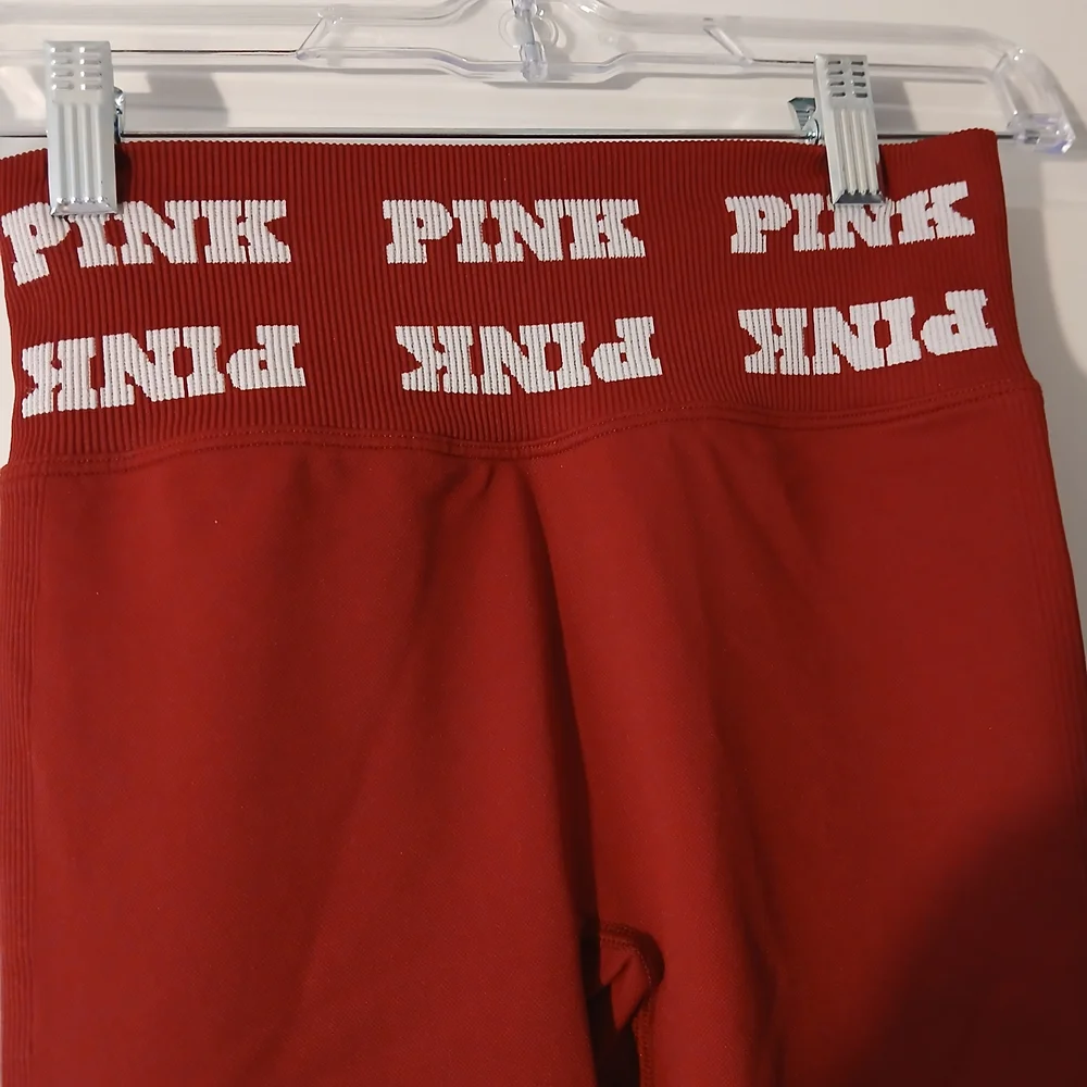 PINK Victoria's Secret Red Leggings Set - Picture 3 of 9